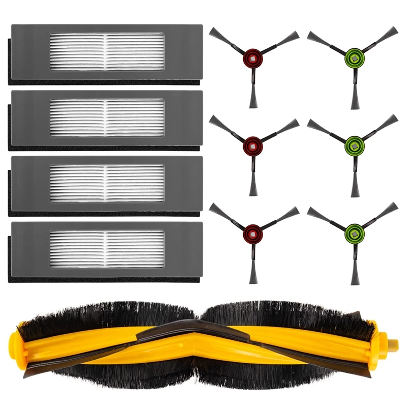 

10Pcs Replacement Parts For Ecovacs DEEBOT OZMO 920 950 T8 AIVI Max T9 T5 N5 N7 N8+ N8 Pro Plus Robot Vacuum Cleaner