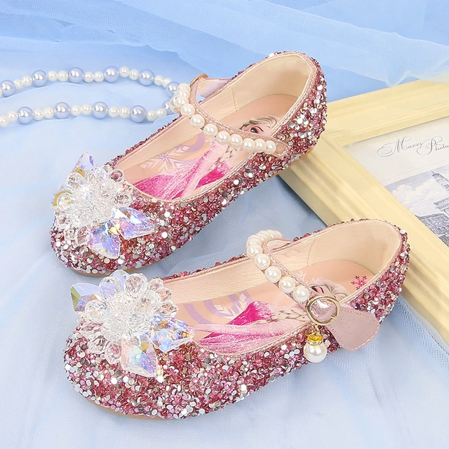 Disney's new Frozen elsa Sophia princesa zapatos niñas zapatillas