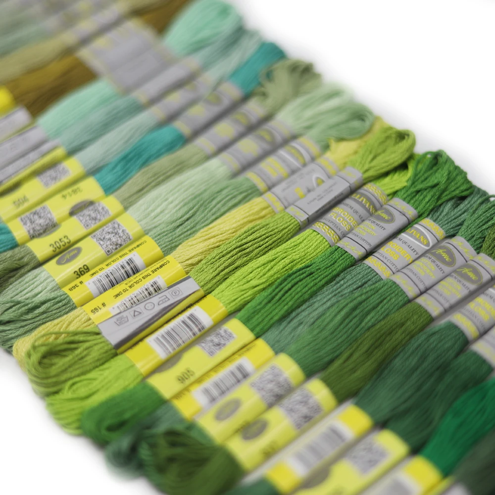 Cross Stitch Floss DMC Select Colors Double Mercerized Egyptian Cotton 8 Meter Skein