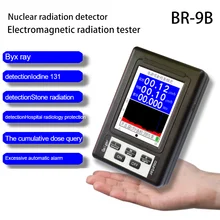 Detector de radiación electromagnético profesional, dosímetro, Monitor, probador de radiación EMF, serie BR-9B, nuevo