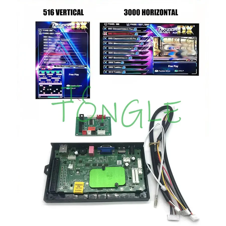 

Игровой автомат Пандора SAGA DX PLUS, 516 в 1, вертикальный, горизонтальный, отслеживание, трекбол, для 2 игроков