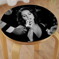 Lana Album Del R-Rey Creative Dining Chair Cushion Circular Decoration Seat For Office Desk Cushions Home Decor 2