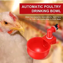 2pcs Chicken Waterer Hens Quail Birds Drinking Bowls Water for Chicken Coop Chick Nipple Drinkers Poultry Farm Animal Supplies