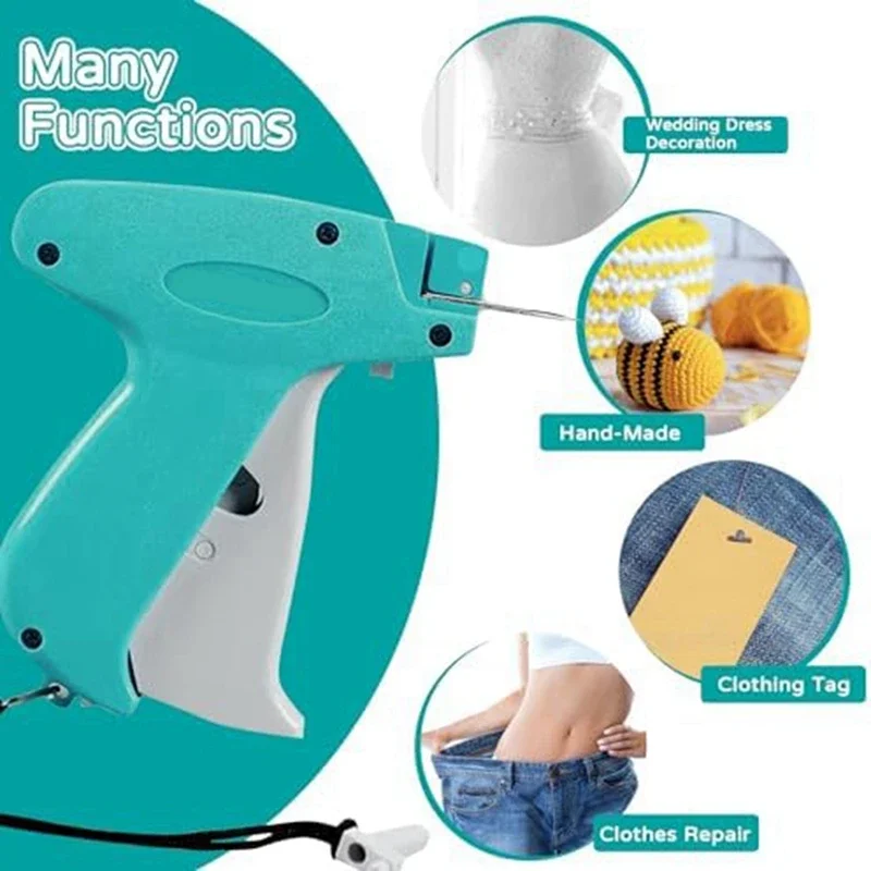 Description Picture 4 of item1500 White+One Replacement Needle Clothes Garment Price Label Tags Gun Marking DIY Apparel Tagging Guns Sewing Craft Tools
