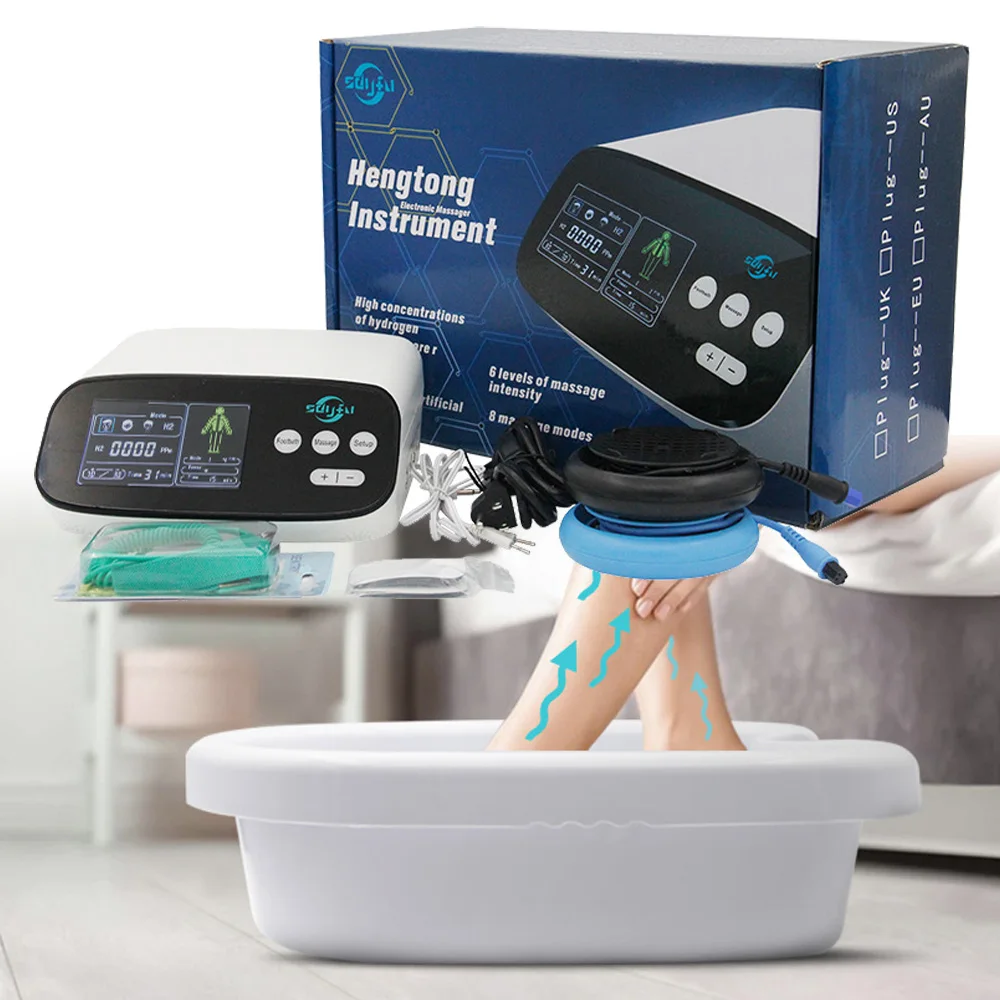 Foot Spa Bath Massager Hydrogen Ion Detoxification Instrument Cleanse