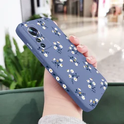 Elegant Floral Phone Case - Vibrant Design - 12(12X) (Light Blue)