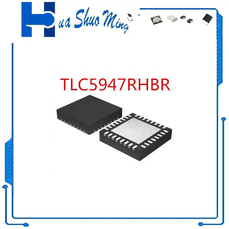 

10 шт./партия, TLC5947RHBR TLC5947 QFN32