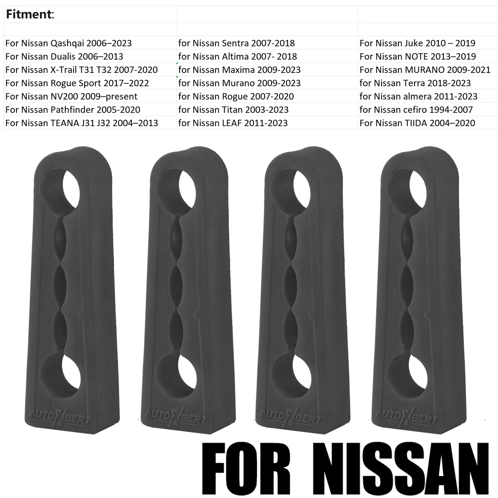 Universal Car Door Lock Damper Buffer - Shock-Absorbing Seal and Deadener