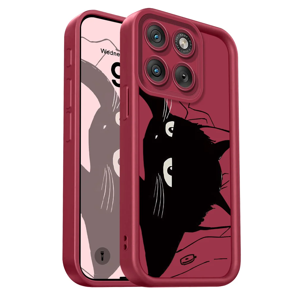 Black Cat Staircase Phone Case