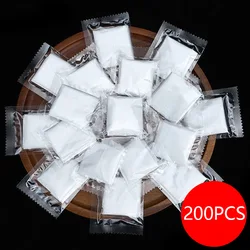 Eco - Friendly Transparent Disposable Plastic Gloves - 200 Pack, Individually Packaged for Kitchen Use, Large Size (200 packs)