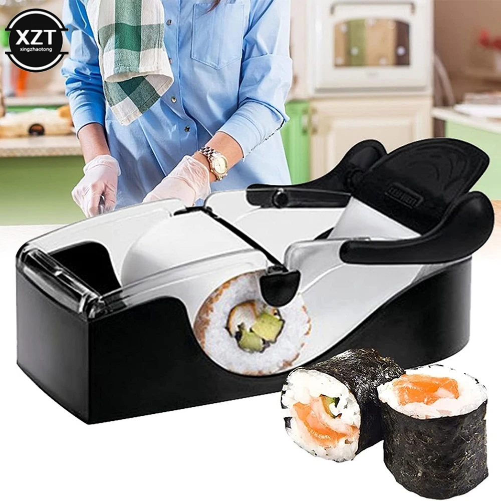 Japanese Sushi Roll Maker Rice Ball Mold Non-stick Vegetable Meat Rolling Tool DIY Sushi Making Machine Kitchen Accessories 1pcs sushi mold onigiri mold sushi maker sushi rolling tool rice ball mold sushi tools