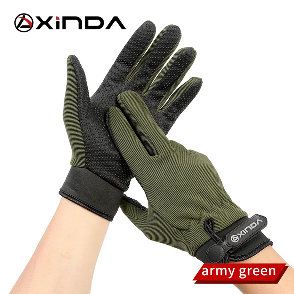 

1 Pair Outdoor Tactical Climbing Gloves Men's Full Gloves Winter Tactitcal Gloves Men Hunting Glove For Hiking Cycling Training