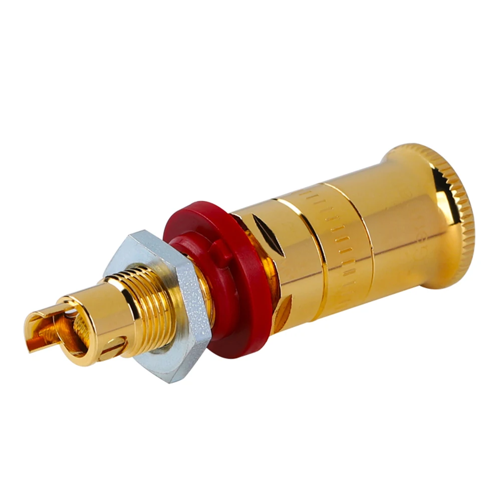 ouro plug ligação pós alto-falante para alta