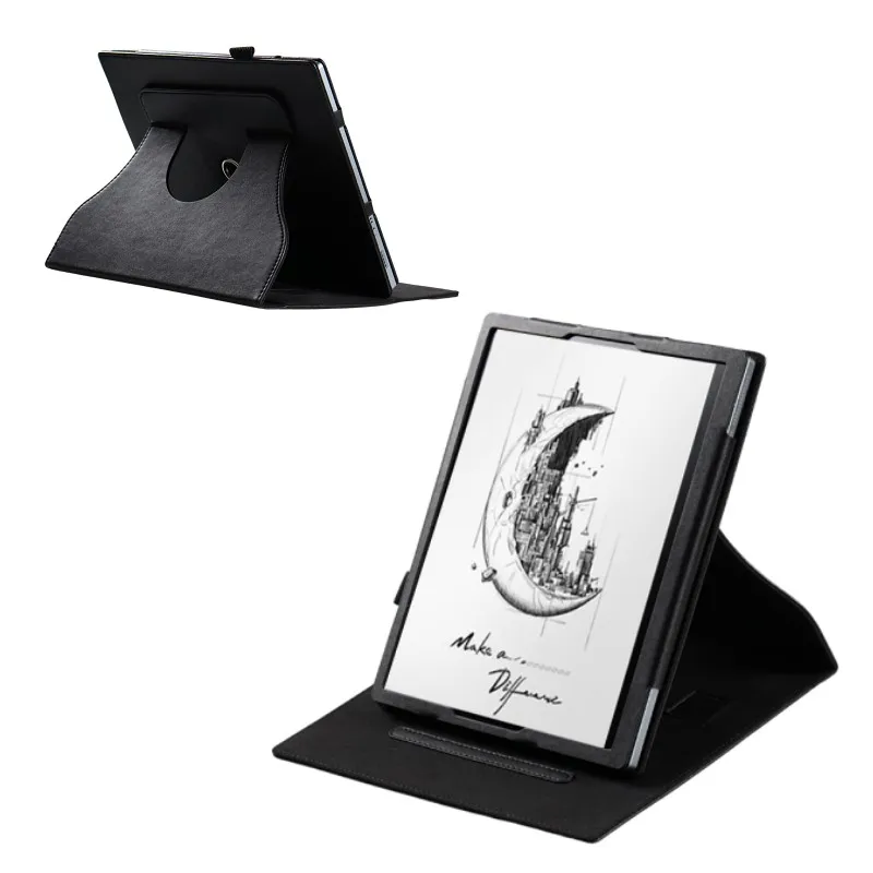 Versatile 360-Degree Rotating eBook Case with Magnetic Cover and Hand Strap