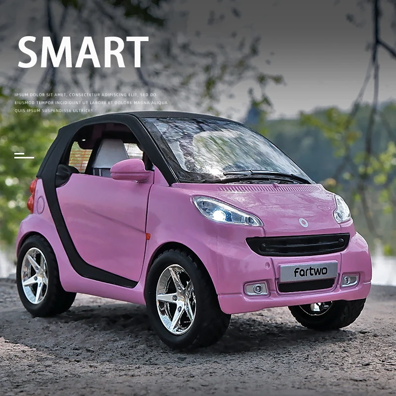 Amazon.co.jp: 1:24スケールカー Smart-Fortwoに適しています