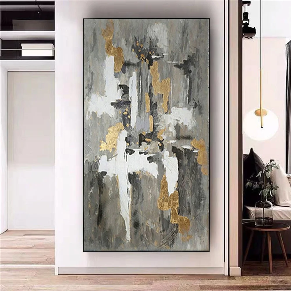 

Modern Poster Decor Home Goods Wall Art Canvas Oil Painting Unframed Picture Of Abstract Mural Idea Design Texture Image Artwork