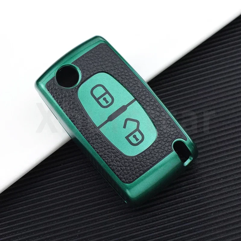 CARamzll Funda De Silicona Para Llave De Coche Plegable Con Control