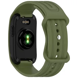 Adjustable Silicone Bicep Sports Armband - Classic Design - Garmin CIRQA (Green)