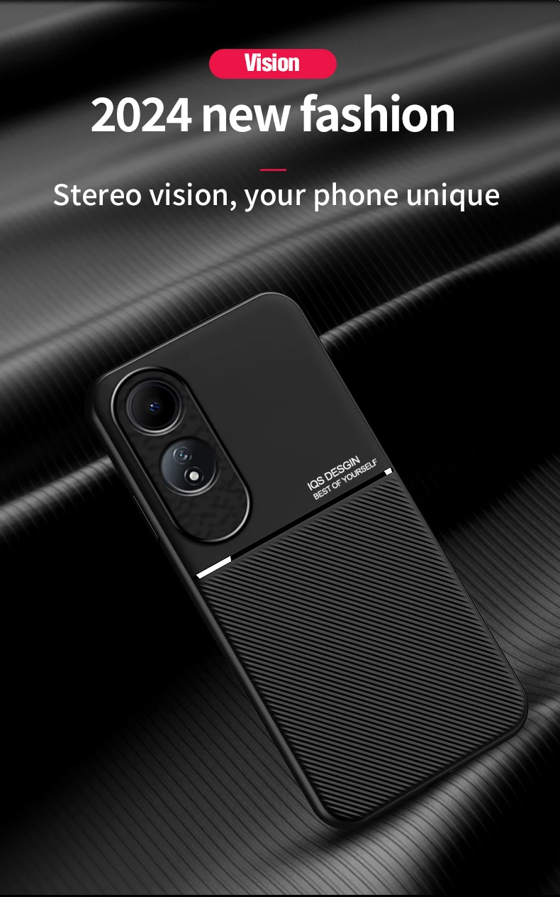 Rugged Non-slip Phone Case With Magnetic Holder For Oppo Series_voghion.com