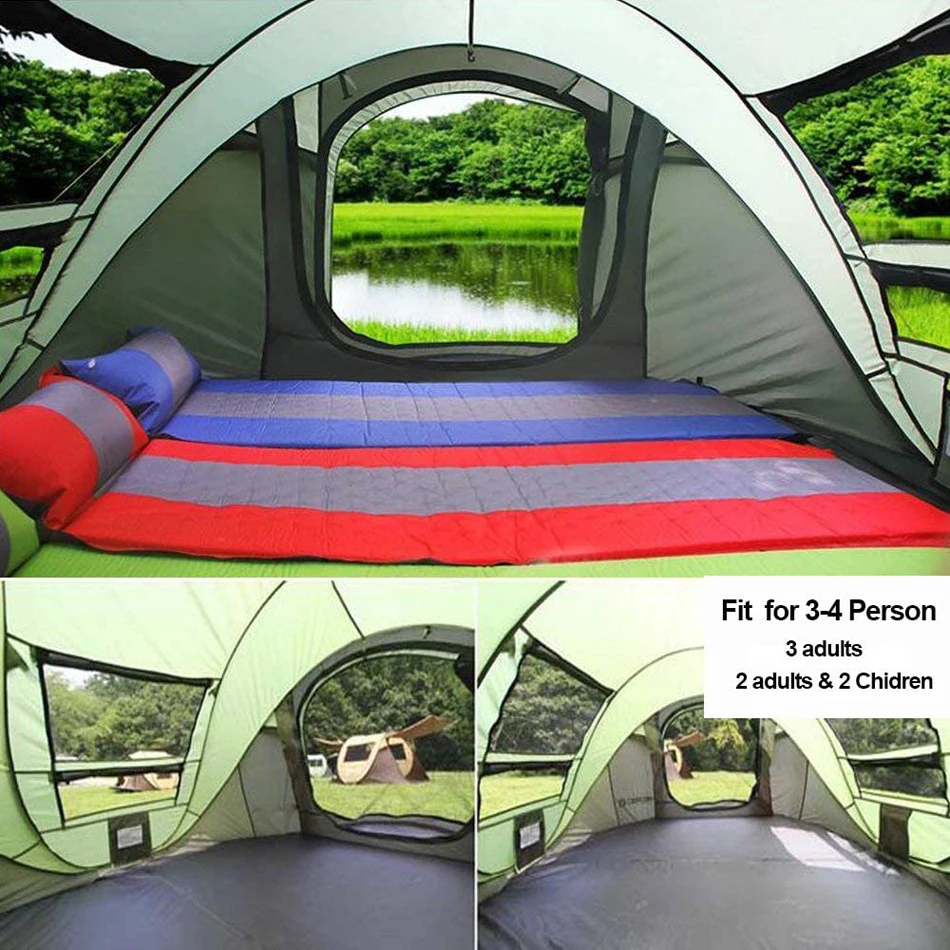 1-4 Person Outdoor Automatic Camping Tent Beach Tent for Outdoor Waterproof Beach Camping Travel camping tent portable tent