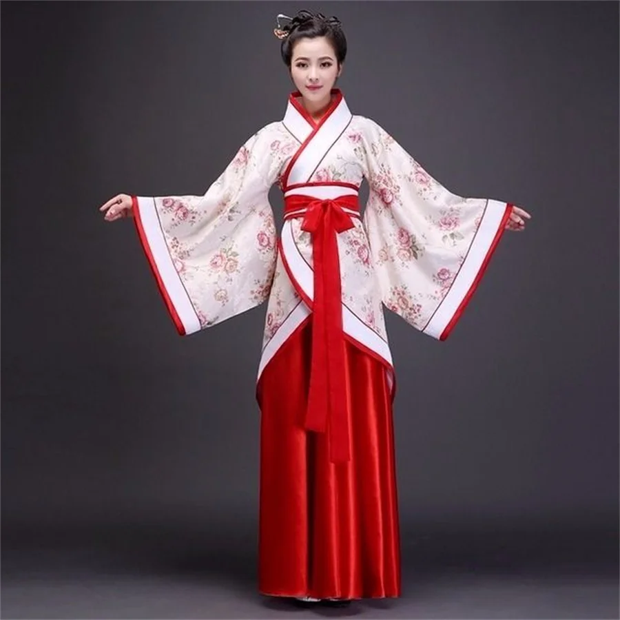 

New Woman Stage Dance Dress Chinese Traditional Costumes New Year Adult Tang Suit Performance Hanfu Female Cheongsam