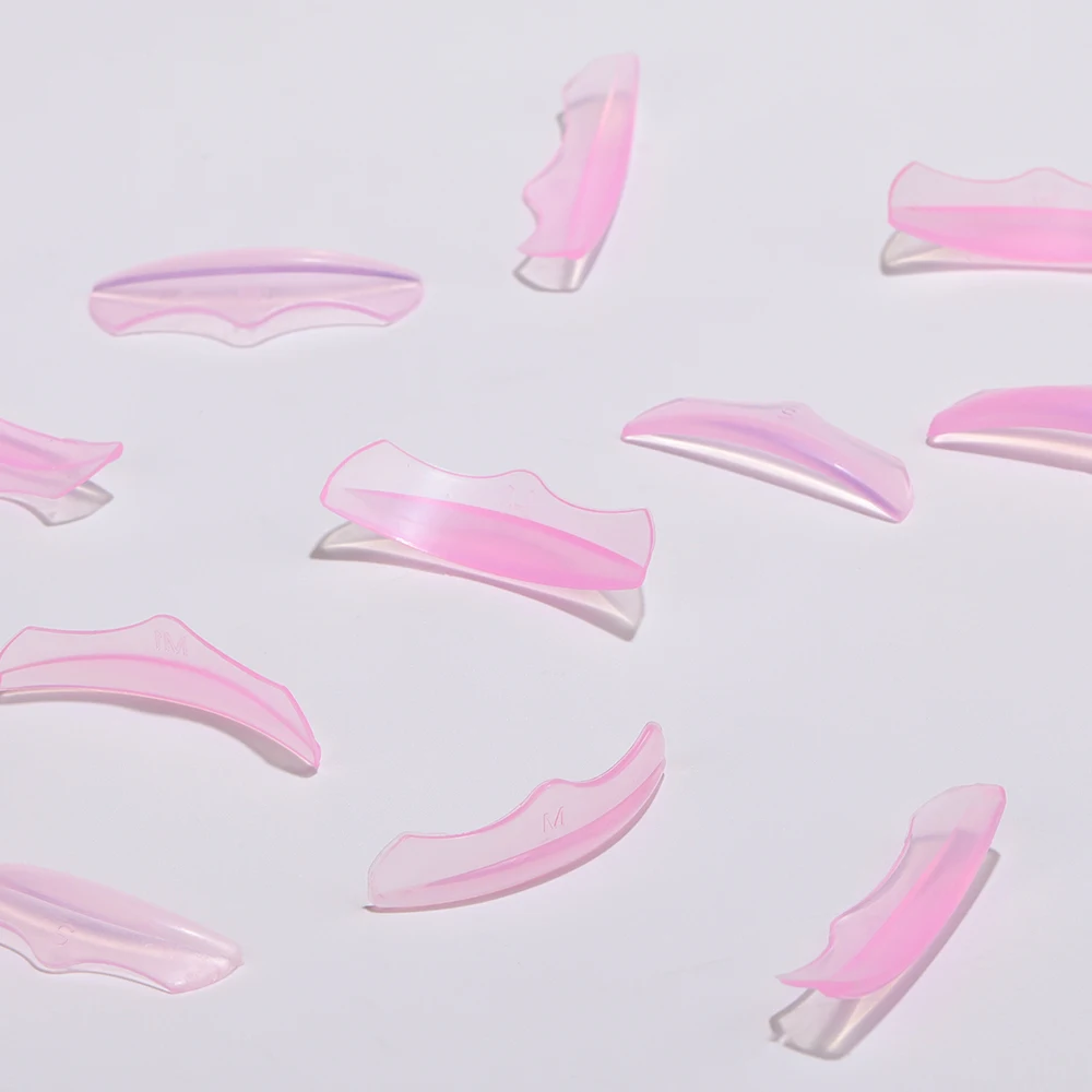 6가지 사이즈 속눈썹 리프트 패드, DIY 속눈썹 리프트 패드, 다양한 길이의 속눈썹을 위한 부드러운 속눈썹 리프트 로드 쉴드, 완벽한 리프팅