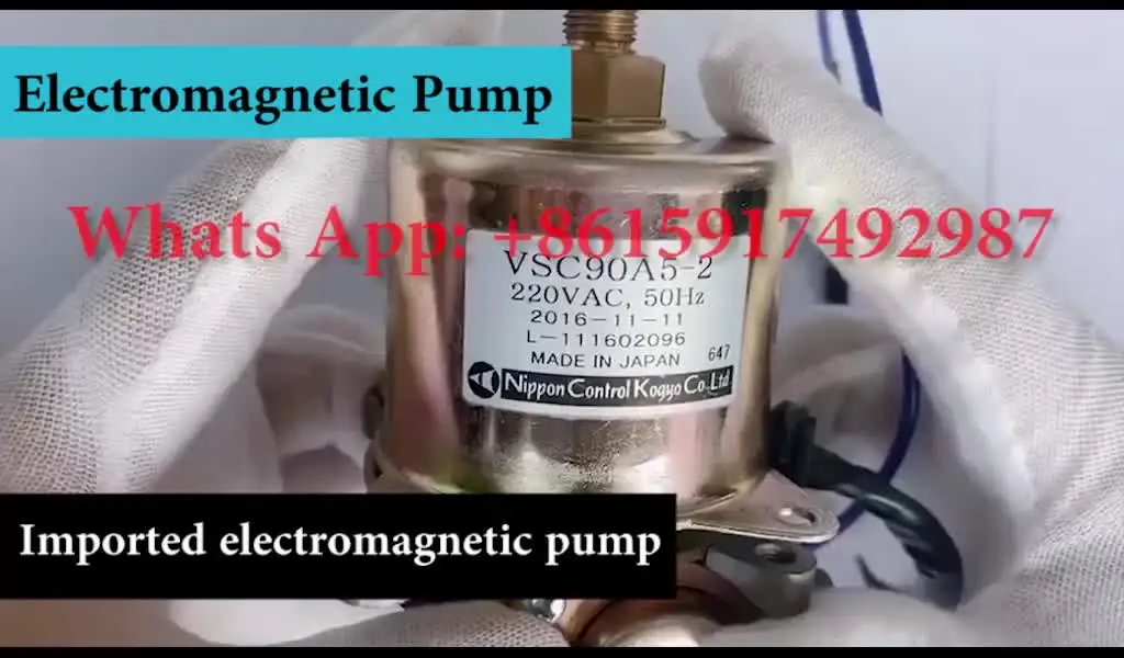 Pompe U00e9lectromagnu00e9tique VSC63A5 VSC90A5 VSKX125, Piu00e8ces De