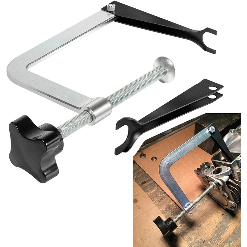 Small engine outlet valve compressor