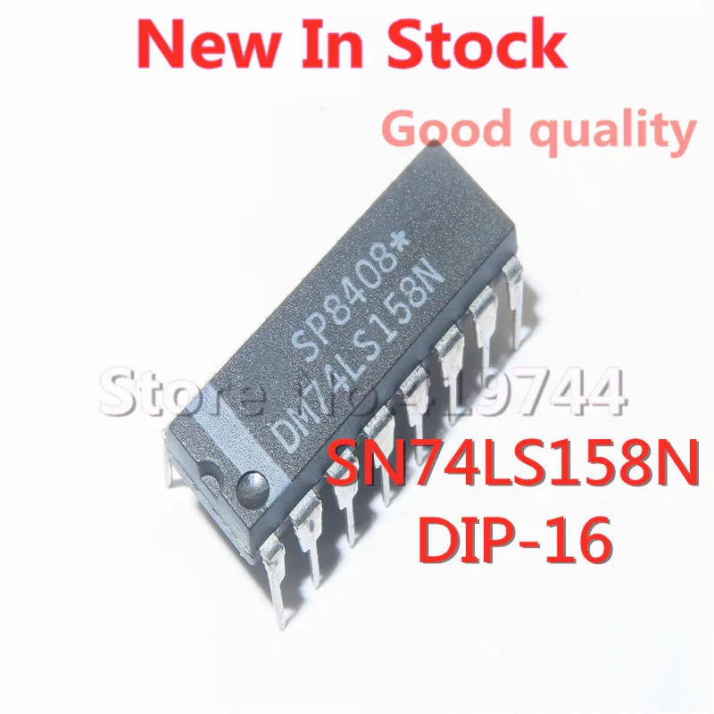5 шт./лот SN74LS158N 74LS158 DIP-16 2-входной цифровой мультиплексор В наличии новый