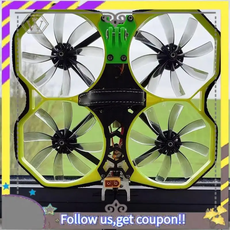 ABXV-2Pairs 3.5인치 프로펠러 89MMX8 RC FPV 프리스타일 덕트 드론용 89MM 8블레이드 PC 프로펠러