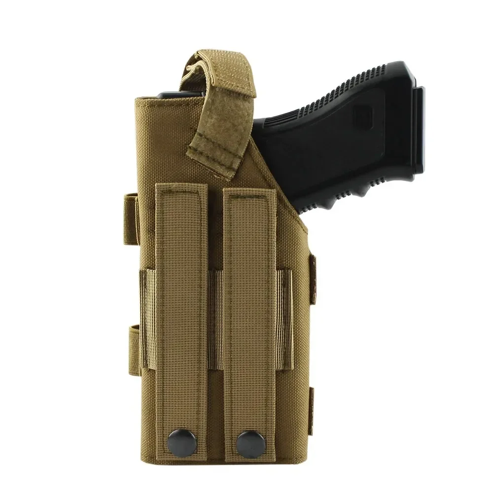 

Tactical Gun Case Gun Holster Molle Modular Belt Pistol Holster For Right Handed Shooters M9 1911 Glock 17 19 22 23 31 32 34 35