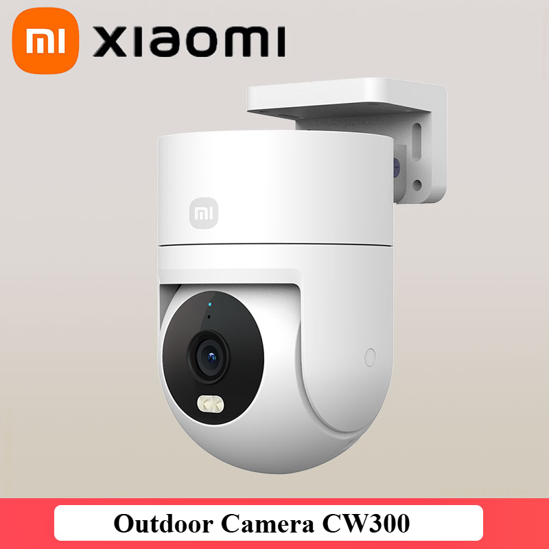 XIAOMI Outdoor Camera CW300 2.5K Full Color Night VisionIP66 4 Million Pixels Human Tracking Sound And Light Warning Voice Call