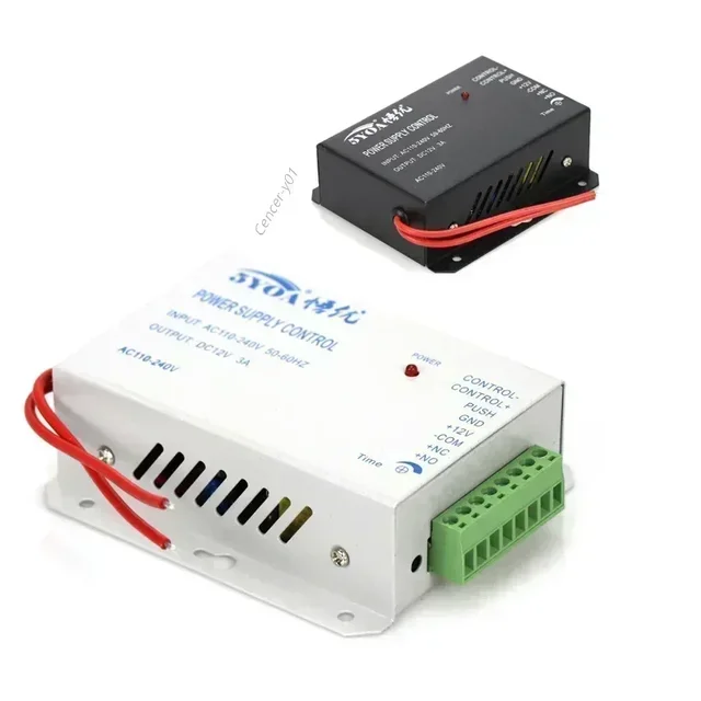 DC12V3A access control system switching power supply AC100~240V is used for RFID fingerprint access control of electronic locks. 2