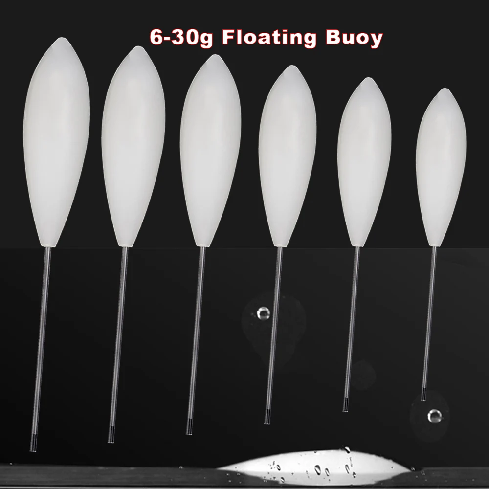 Flotteur de pêche acrylique forme bombardier 6g-30g - Bobine montante pour carpe et perche