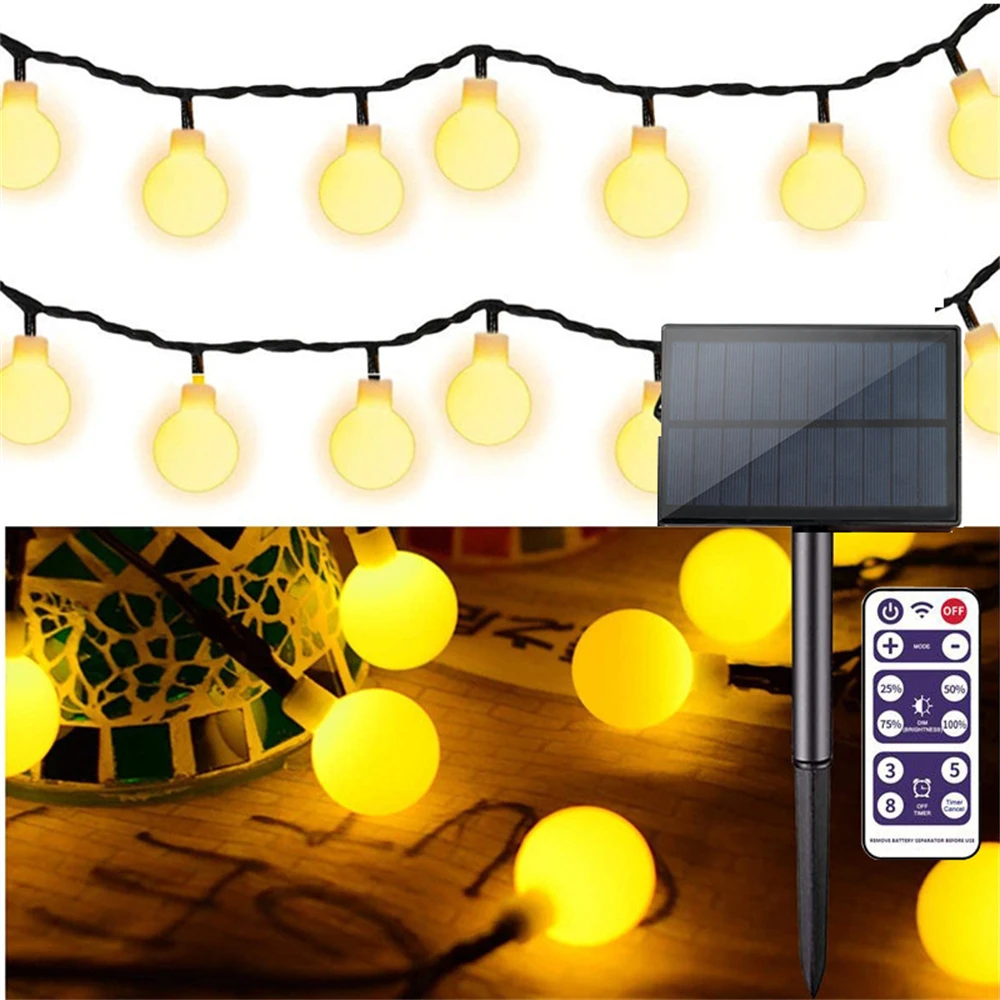 32-65m-8-modes-solar-ball-lights-string-led-fairy-holiday-decoration-lights-for-wedding-valentine's-day-home-garden-patio-party