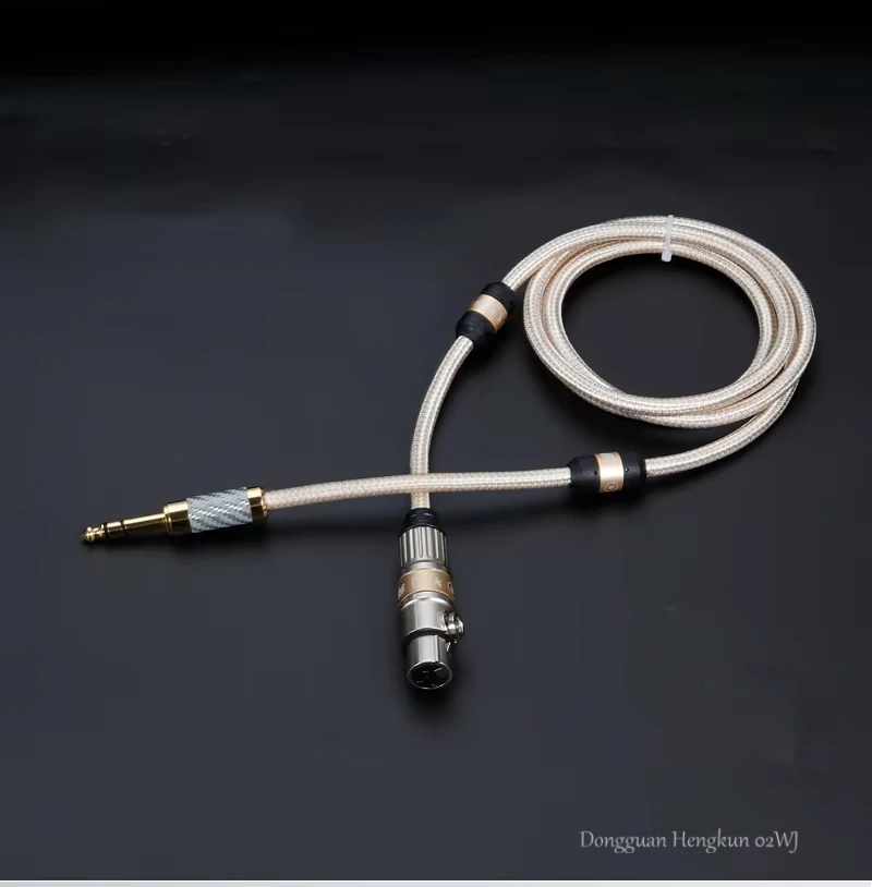 TRS 3-adriges XLR-Buchse auf 1/4 Zoll Stereo-Klinkenkabel, 0,75–30 m abgeschirmtes Mikrofonkabel für AMP/Soundkarte/Mixer – Detail 15