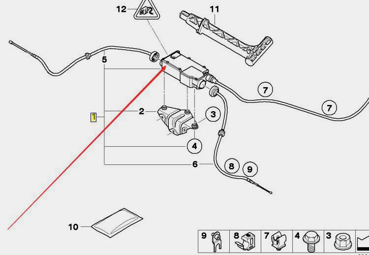 34436782755 39 Teeth Strong Steel Hand Brake Motor Gear for BMW E65 745Li 750Li 760Li 730Li 735Li 740Li E66 pinion