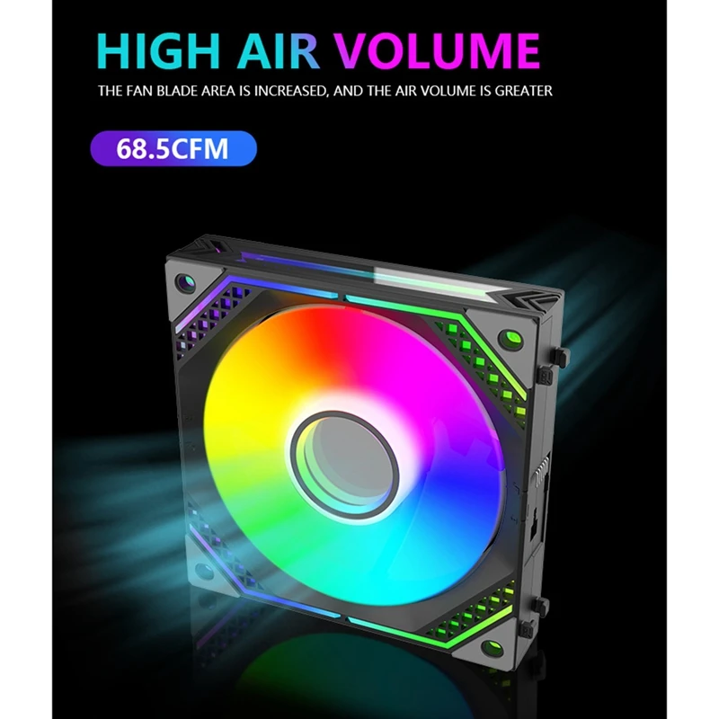 Ventilateur PCI Pour PC - 12V, 2500 Tr/min, 28 CFM - Double Prise 4 Pins - Refroidissement Cartes Graphiques Et Extensions - 10