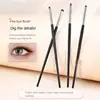 4Pcs Eye Smudge Brush, Fine Soft Makeup Tool, Eyeshadow Brush Set Eyeliner Brush For Blending Eyeshadow Eyeliner, Ideal 2