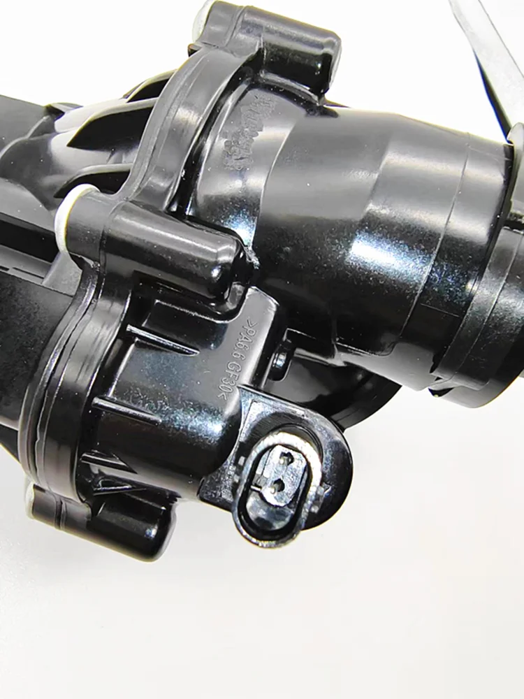 For new Benz M274 Engine Coolant Thermostat W205 C180 C200 W213 E200 E250 E300 W253 GLC250 GLC300 OE; A2742000115 engine coolant thermostat
