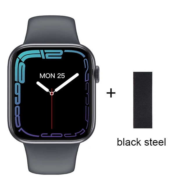 NFC Newest HW37plus Smartwatch Smart Watch Heart Rate Monitor Voice Assistant Men Women 2022 PK D20 IWO 13 HW22 W37 pro W26 