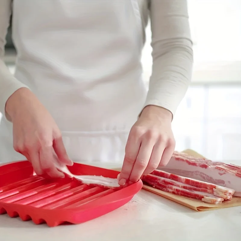 Microwave Bacon Maker Microwavable Bacon Grill Tray Pizza Tray Sauce Microwave Oven Cooker 1pc wooden food tray,stainless steel tray,resin jewellery tray,jewelry display tray,pagan ritual tray