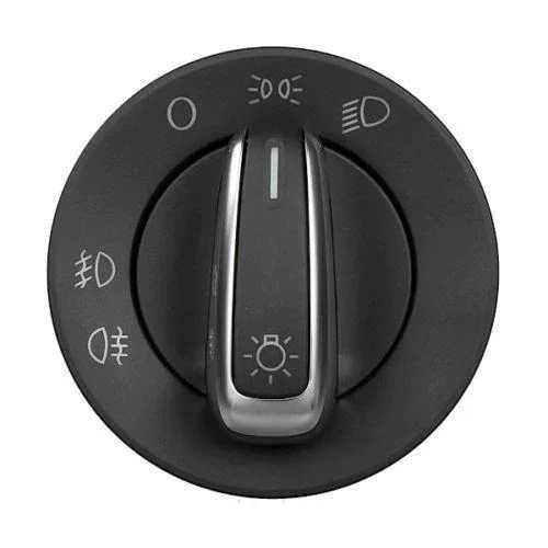 VOLKSWAGEN CADDY HEADLIGHT ON BUTTON SWITCH 2004-2011 (SİSLİ + CHROME) 298816484 |