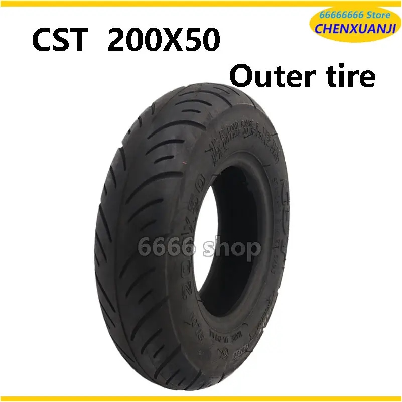 Tire CST 200x50 Inner Outer Tube for Mini Electric Scooter 8 Inch Pneumatic Tyre High Performance and Quality