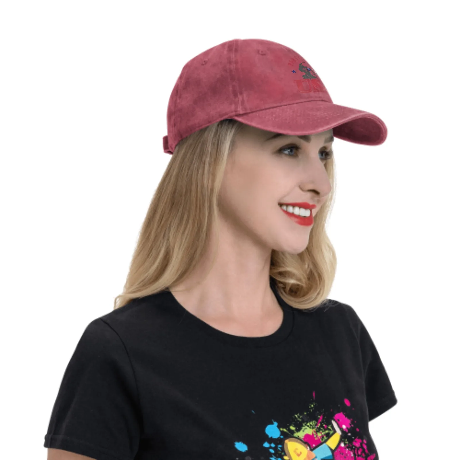 Party In The Usa Hat Adjustable Baseball Cap Cotton Cowboy Hat, Fashionable for Man Woman