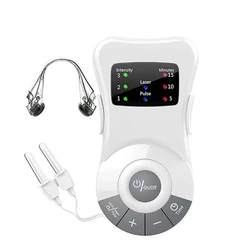 Nasal Allergy Relief Device - Low Frequency Pulse Laser Therapy for Rhinitis and Sneezing (WHITE)