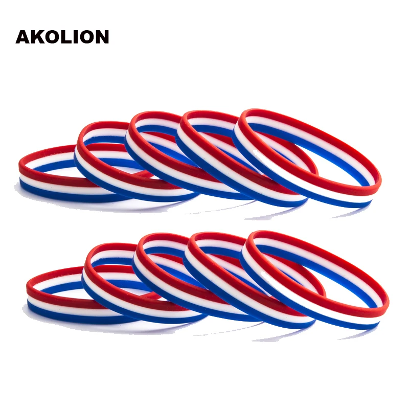 Germany Flag Silicone Bracelet Rubber Wristband Cuff Sports Bangle Gift  FB-0015
