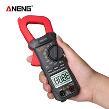 

ANENG ST209 Digital Clamp Multimeter PortableTester DC/AC current LCD Display Detector Battery Powered Meter Current Tester