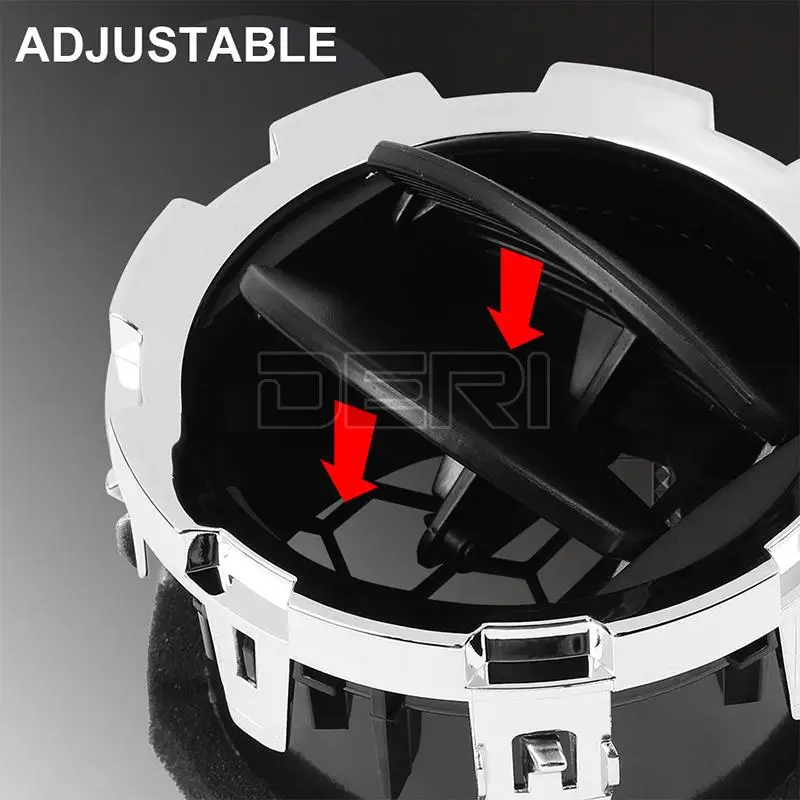 X AUTOHAUX 4 Pcs Front Dashboard Air Vent AC Heater - View #3