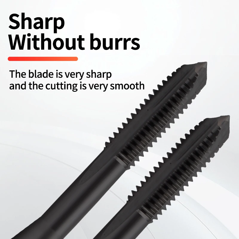 HSSE-M35 DIN 371 376 Standard OX Coating Spiral Fluted Tap Pointed M2 M2.5 M3 M4 M5 M6 M8 M10 M12 6H